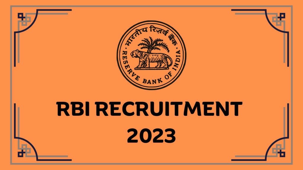 RBI Recruitment